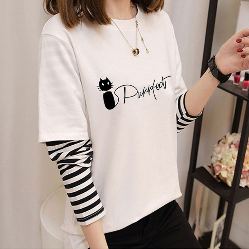 Avocado Green Long Sleeve T-Shirt for Women