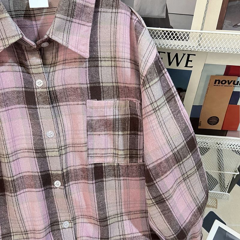Casual Loose Long Sleeve Shirt for Women