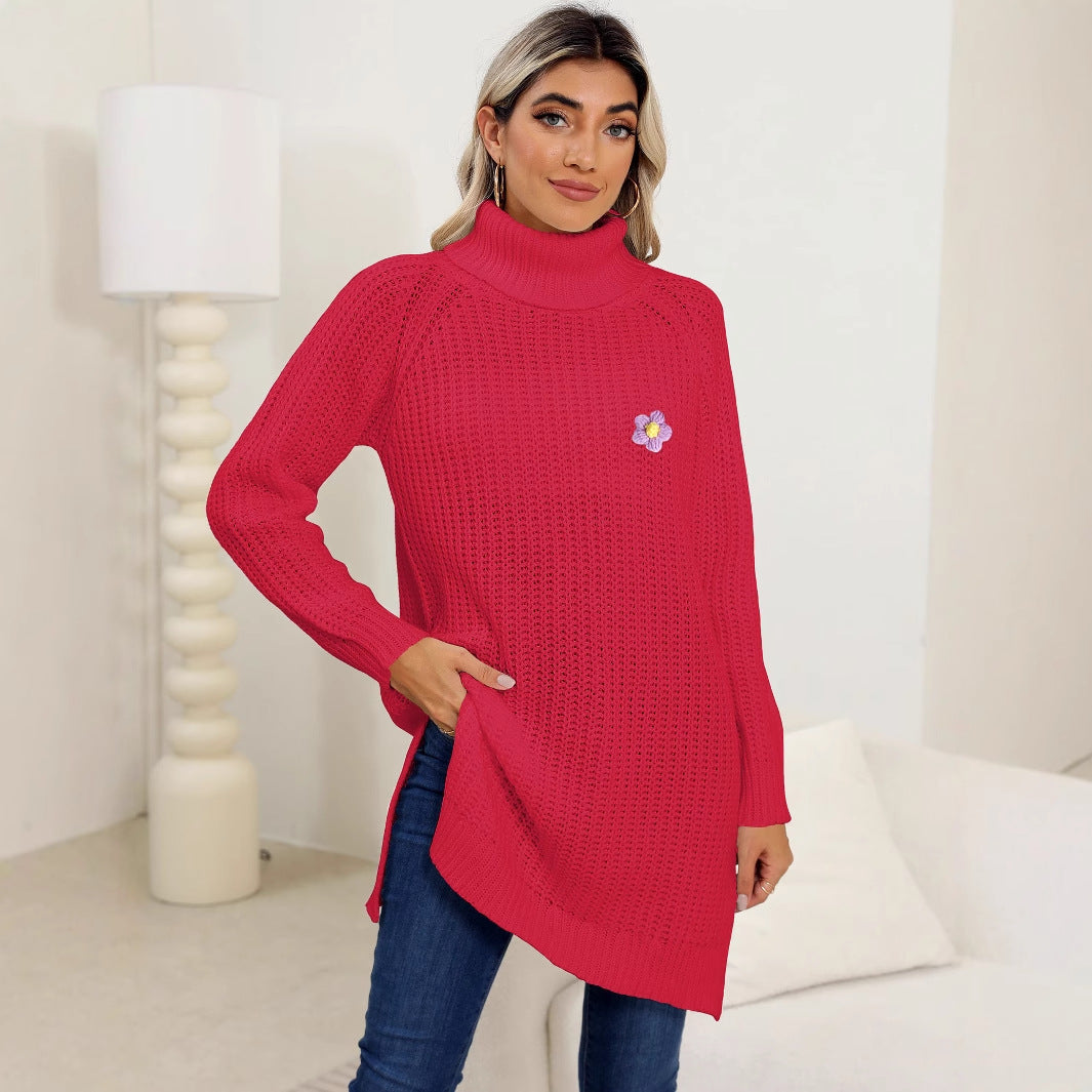 Lady's Base Layer Sweater hands