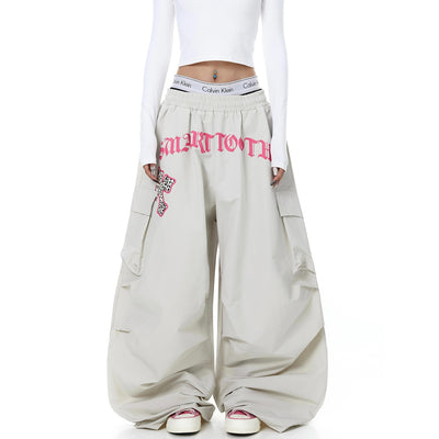 Cargo Pants Women Wide-Leg Pants Jazz Dance Knife Pants