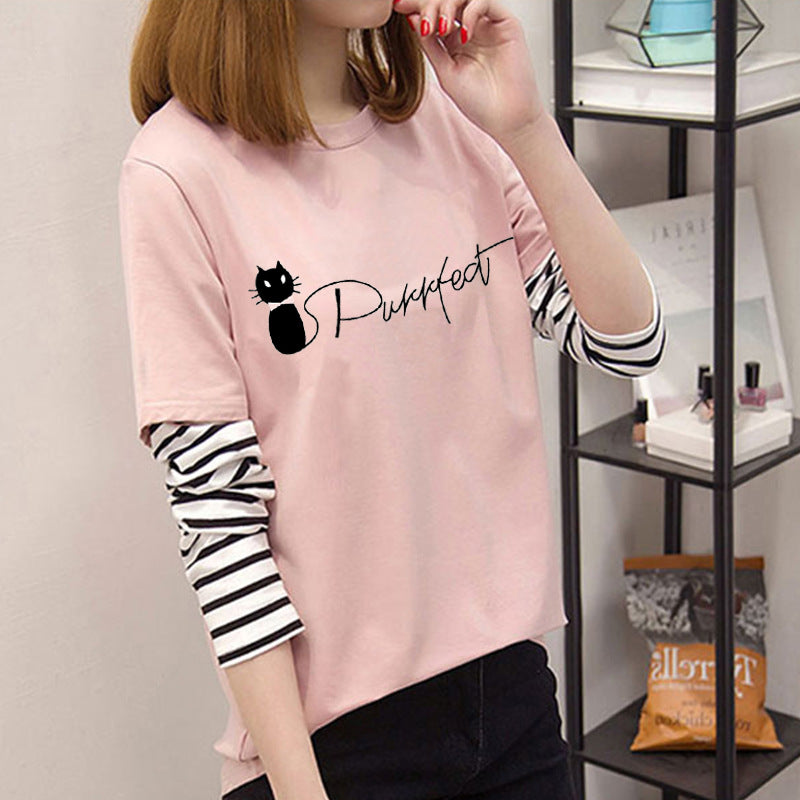 Avocado Green Long Sleeve T-Shirt for Women