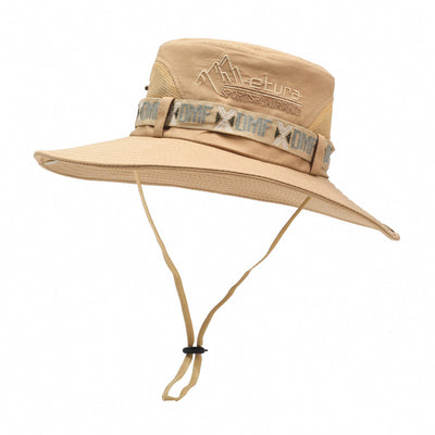 Men's Bucket Hat Outdoor Sun Protection Wide Brim