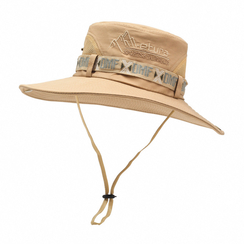 Men's Bucket Hat Outdoor Sun Protection Wide Brim 