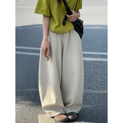 Jeans Women Loose Fit High Waist Slimming Flared Pants