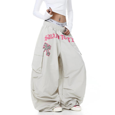 Cargo Pants Women Wide-Leg Pants Jazz Dance Knife Pants
