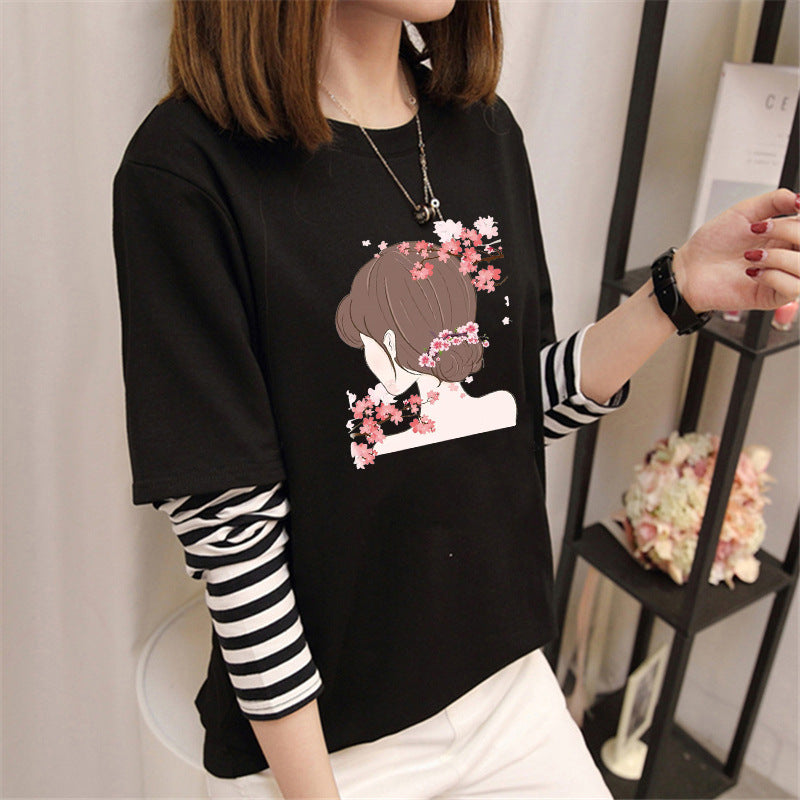 Avocado Green Long Sleeve T-Shirt for Women