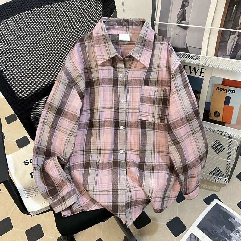 Casual Loose Long Sleeve Shirt for Women