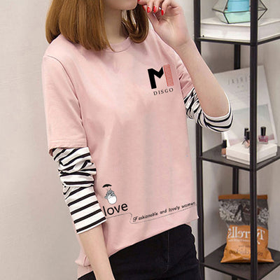 Avocado Green Long Sleeve T-Shirt for Women