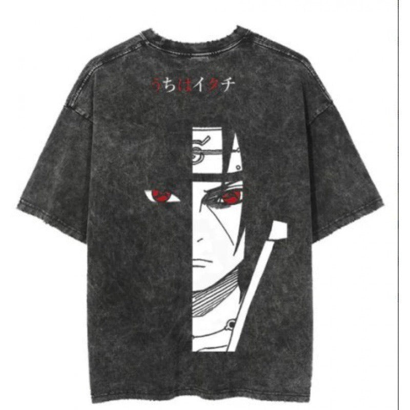Anime cartoon wash distressed men