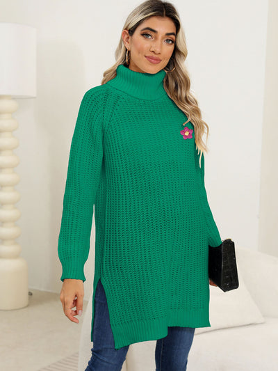 Lady's Base Layer Sweater hands