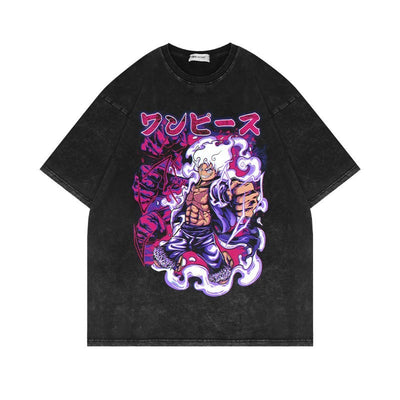 Anime cartoon wash distressed men