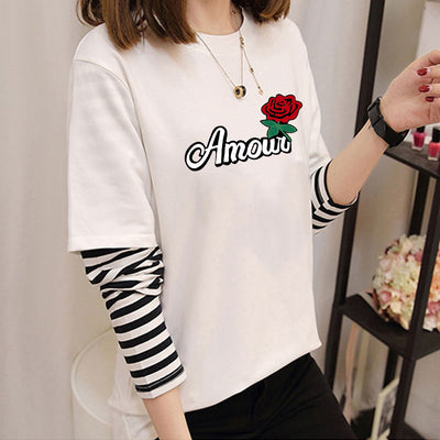 Avocado Green Long Sleeve T-Shirt for Women