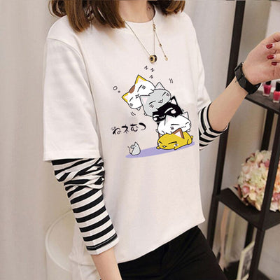 Avocado Green Long Sleeve T-Shirt for Women