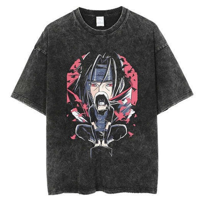 Anime cartoon wash distressed men