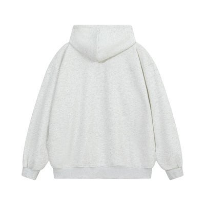 Cross shaped letter hoodie