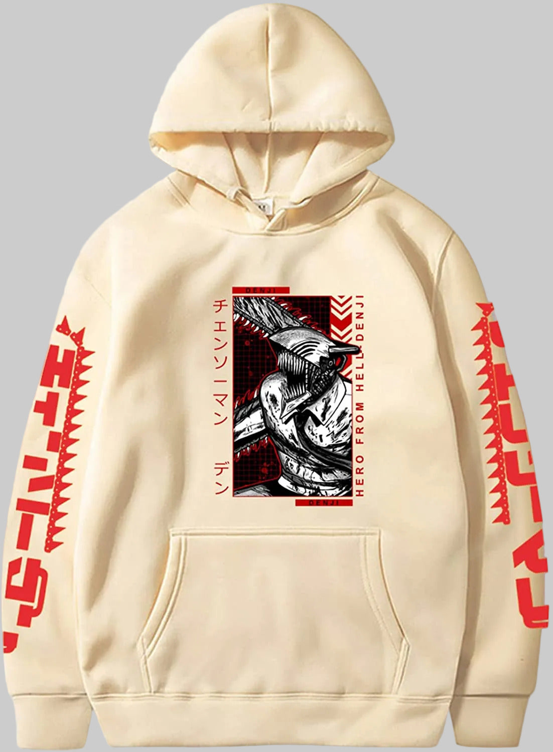 Chainsaw Man Denji Pochita Hoodie Sweatshirt