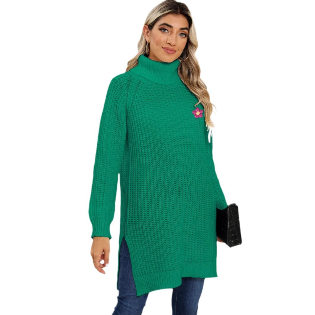 Lady's Base Layer Sweater hands