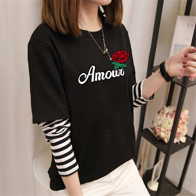Avocado Green Long Sleeve T-Shirt for Women