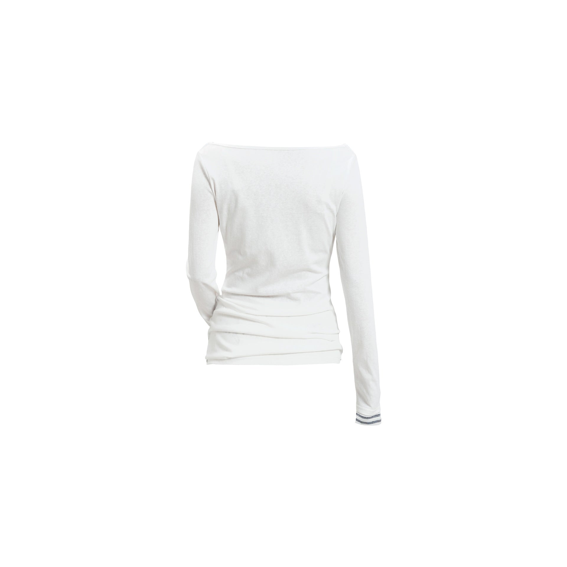 Splicing fake two long sleeved tops T-shirt for women