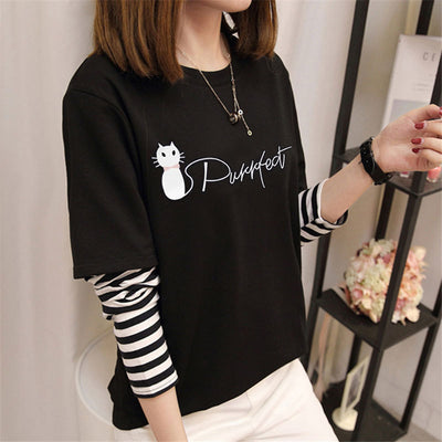 Avocado Green Long Sleeve T-Shirt for Women