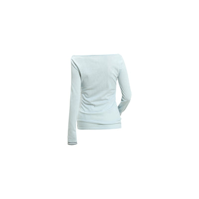 Splicing fake two long sleeved tops T-shirt for women
