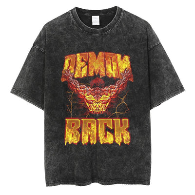 Anime cartoon wash distressed men