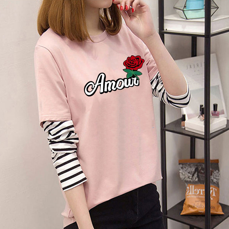 Avocado Green Long Sleeve T-Shirt for Women